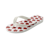 カナダのお土産フリップフロップサンダルカナダの靴 キッズビーチサンダル (アングル)