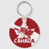 カナダのお土産 キーチェーン 個人名入り カナダ ギフト (正面)