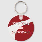 カナダのお土産 キーチェーン 個人名入り カナダ ギフト (裏面)