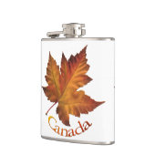 カナダのお土産 フラスコ 秋 カナダ ドリンク フラスコ フラスク (左)