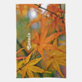 カナダのかえで キッチンタオル (縦)