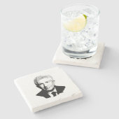 カナダのためのギレスDuceppe ストーンコースター (横)