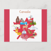 カナダのはがき ポストカード (正面)