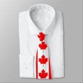 カナダのアメリカハナノキの葉 ネクタイ (タイ)