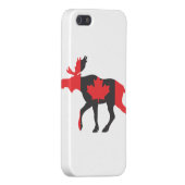 カナダのアメリカヘラジカ iPhoneケース (裏面右)