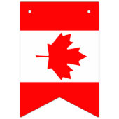 カナダのアメリカ国旗、パーティーバナーCanada /USA バンティングフラッグ (第1の旗)