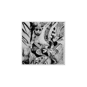 カナダのアーティスト、野生のサル、アートワークおもしろい ラバースタンプ (インプリント)