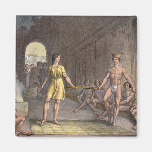 カナダのインディアン結婚式、'ルコスト マグネット (正面)