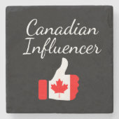 カナダのインフルエンサーがライトハウスのルートをサミング ストーンコースター (正面)