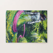 カナダのウィニペグの壁画ウォールアート ジグソーパズル (横)