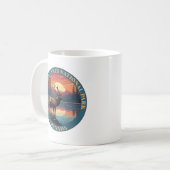 カナダのウォータートンレイクス国立公園 コーヒーマグカップ (正面左)