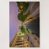 カナダのオタワのリデオ運河の景勝地 ジグソーパズル (縦)