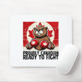カナダのカウンターを肘で上げる関税ビーバーB マウスパッド (マウス)