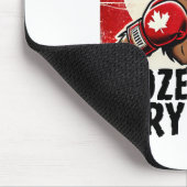 カナダのカウンターを肘で上げる関税ビーバーB マウスパッド (コーナー)