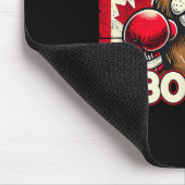 カナダのカウンターを肘で上げる関税ビーバーB マウスパッド (コーナー)