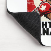 カナダのカウンターを肘で上げる関税ビーバーB マウスパッド (コーナー)