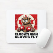 カナダのカウンターを肘で上げる関税ビーバーB マウスパッド (マウス)