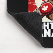 カナダのカウンターを肘で上げる関税ビーバーB マウスパッド (コーナー)