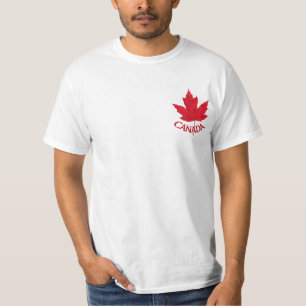 カナダのカエデの葉のTシャツのカナダの記念品のワイシャツ Tシャツ