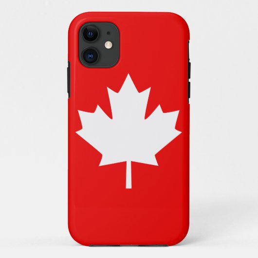 カナダのカエデの葉1867年の記念日150年 Case-Mate iPhoneケース (裏面)