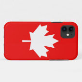 カナダのカエデの葉1867年の記念日150年 Case-Mate iPhoneケース (裏面(横))