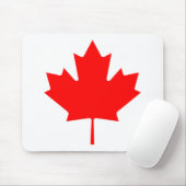 カナダのカエデの葉 マウスパッド (マウス)