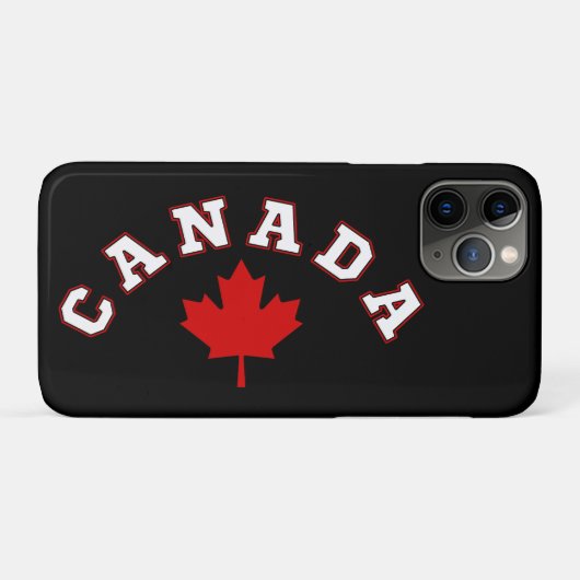 カナダのカエデの葉 Case-Mate iPhoneケース (裏面(横))