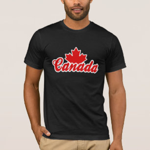 カナダのカエデの葉 Tシャツ