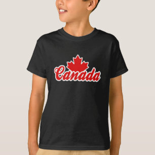 カナダのカエデの葉 Tシャツ
