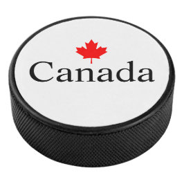 カナダのカスタム文字とレッドメープルリーフのミニマリスト アイスホッケーパック