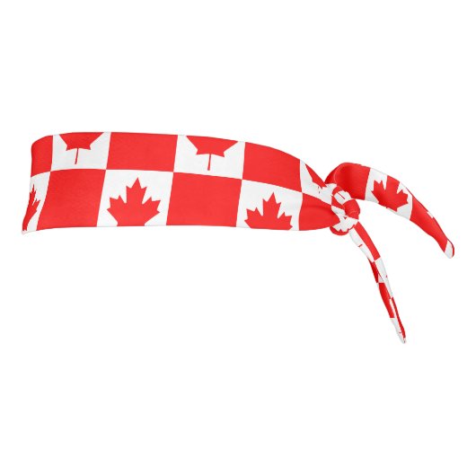 カナダのカナダの旗はヘッドバンドを遊ばします タイヘッドバンド (回転90)