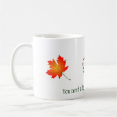 カナダのカワカマスのための採取 コーヒーマグカップ (左)