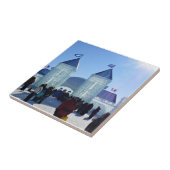 カナダのカーニバル・デ・ケベックのアイスパレス タイル (側面)