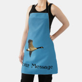 カナダのガチョウが飛んでいる エプロン (インサイチュ)