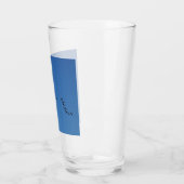 カナダのガチョウが飛んでいる タンブラーグラス (左)