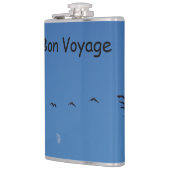 カナダのガチョウが飛んでいる フラスク (左)