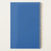 カナダのガチョウが飛んでいる プランナー手帳 (裏面)