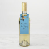 カナダのガチョウが飛んでいる ボトルネックタグ (ボトル)