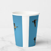 カナダのガチョウが飛んでいる 紙コップ (右)