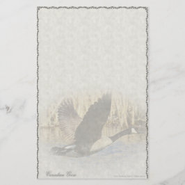 カナダのガチョウのカスタムの文房具 便箋