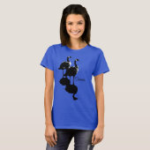 カナダのガチョウのシャツとサイズのガチョウのシャツ Tシャツ (正面フル)