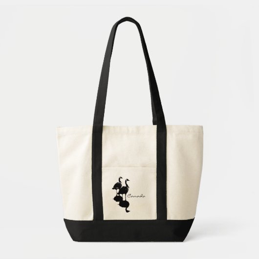 カナダのガチョウのトートバック トートバッグ (正面)