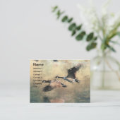 カナダのガチョウの名刺 名刺 (スタンド正面)