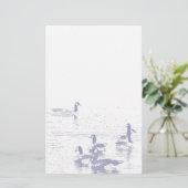 カナダのガチョウの文房具 便箋 (スタンド正面)