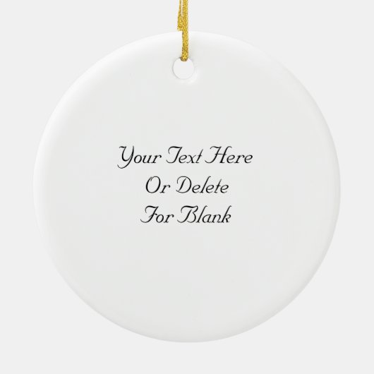 カナダのガチョウの絵画の動物のオーナメント セラミックオーナメント (裏面)