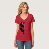 カナダのガチョウの記念品Women'sTワイシャツ及びガチョウのギフト Tシャツ (正面フル)