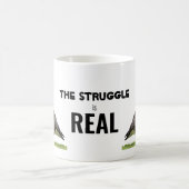 カナダのガチョウの警笛を鳴らすこと コーヒーマグカップ (中央)