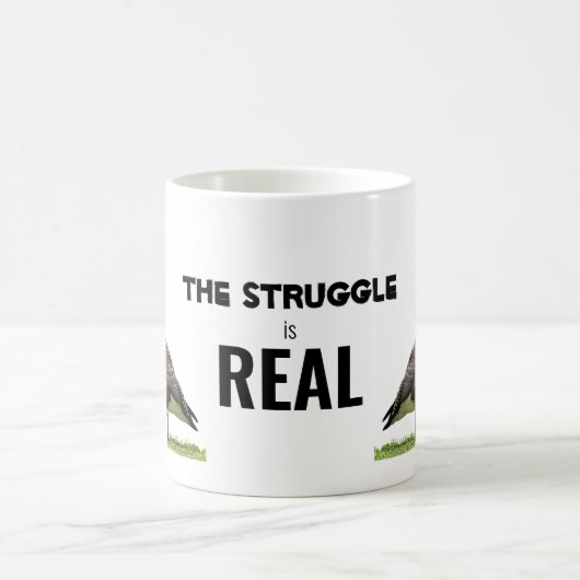 カナダのガチョウの警笛を鳴らすこと コーヒーマグカップ (中央)