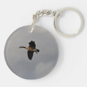 カナダのガチョウ キーホルダー (裏面)