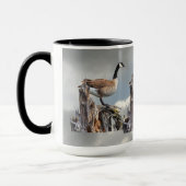 カナダのガチョウ マグカップ (左)